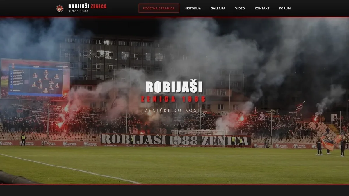 Robijaši Zenica predstavili novu zvaničnu web stranicu