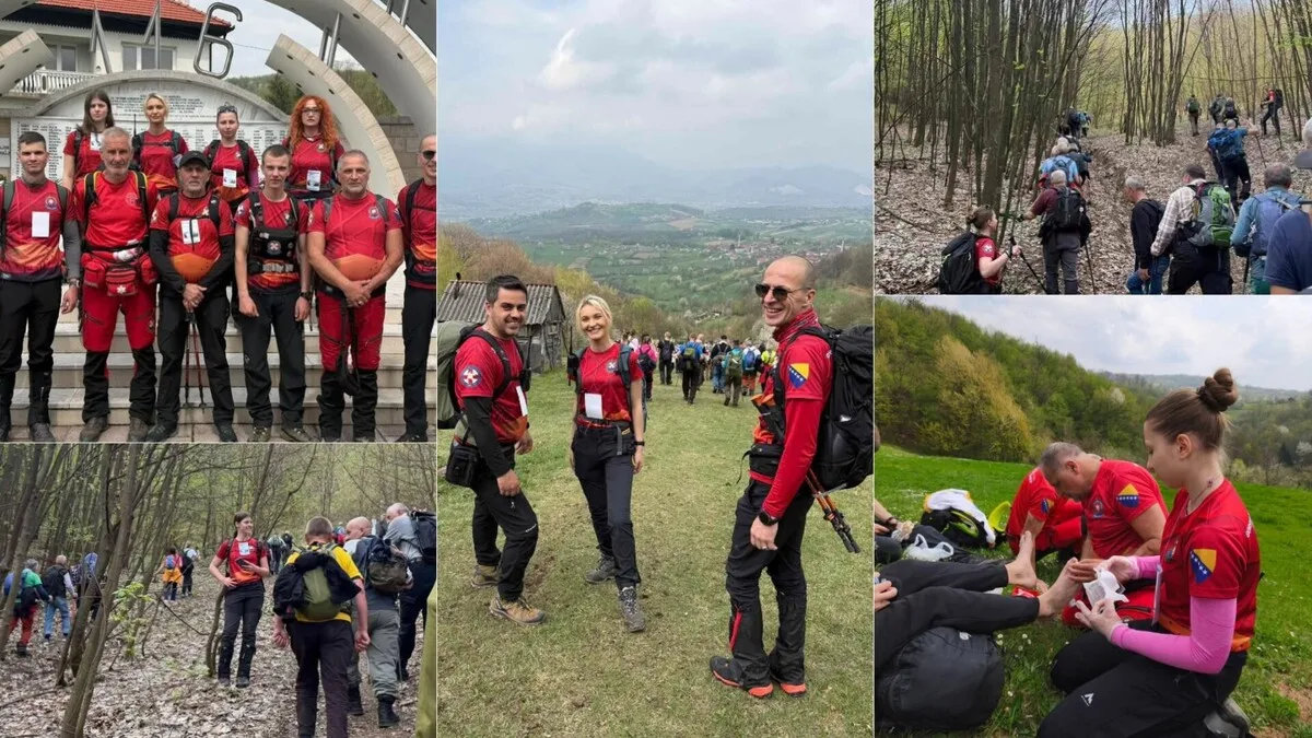 GSS Zenica osiguravao pohod ka Ahmićima sa više od 330 učesnika