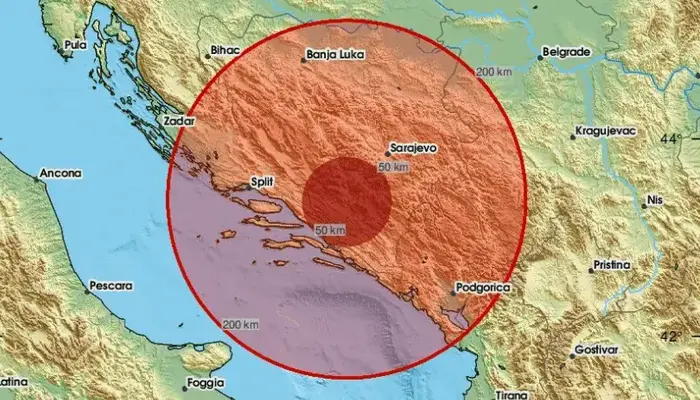 Zemljotres pogodio dio BiH, građani tvrde da je “baš jako zatreslo”