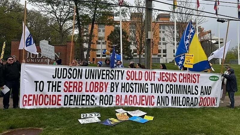 Protesti u Chicagu zbog dodjele nagrade Dodiku: “Univerzitet Judson je prodao Isusa Krista srpskom lobiju”