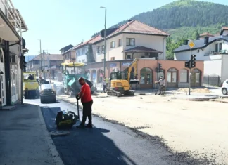 Završeno asfaltiranje dionice regionalne ceste u centru Visokog