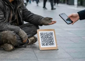 Država u kojoj je gotovina praktično nestala prije 10 godina, čak i beskućnici koriste QR kodove kada prose