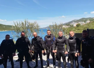 Održana obuka pripadnika ronilačkog tima Specijalne policijske jedinice MUP-a ZDK (FOTO)