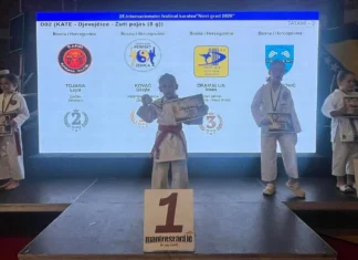 Karate klub Perfekt Zenica osvojio pet medalja na turniru u Sarajevu (FOTO)