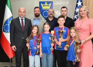 Vlada ZDK odala priznanje uspješnim članovima Taekwondo kluba Zenica