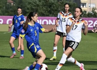 Juniorke BiH na otvaranju EP-a U19 poražene od Njemačke sa 0:5 u Zenici