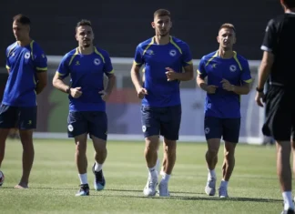 Zmajevi trenirali u Torontu, Tabaković se priključio ekipi pred duel sa Švicarskom (FOTO)