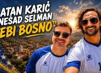 Karić i Selman predstavili navijačku himnu “Tebi Bosno” (VIDEO)