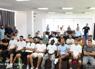 NK Čelik započeo pripreme za novu sezonu, Regoje izvršio prozivku igrača