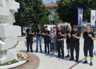 Članovi Udruženja Bosanska čast Zenica posjetili Gradačac