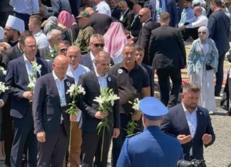 Delegacija Vlade ZDK odala počast žrtvama genocida u Srebrenici (FOTO)