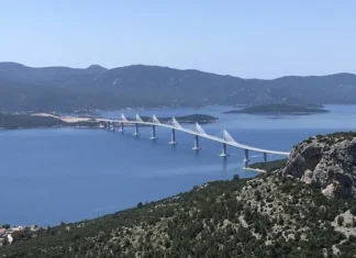 Sanacija Pelješkog mosta kreće u oktobru zbog pukotina na pilonima