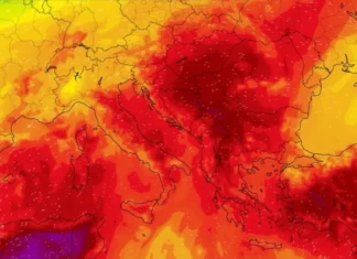 Danas sunčano i veoma vruće, od subote poslijepodne slijedi pad temperatura