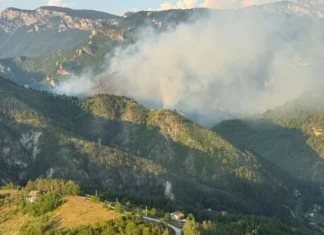 Teška situacija kod Konjica, vatrogascima problem stvaraju vjetar i teren