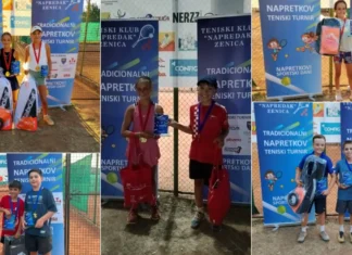 Završen najveći teniski turnir za djecu V. tradicionalni Napretkov teniski turnir (FOTO)