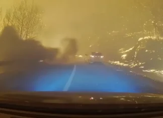 Porodica s djetetom bježala iz pakla kod Omiša (VIDEO)