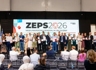 Dodijeljena priznanja “Ruža ZEPS-a 2026”: 45 izlagača nagrađeno za kvalitet, inovativnost i sajamski nastup (FOTO)