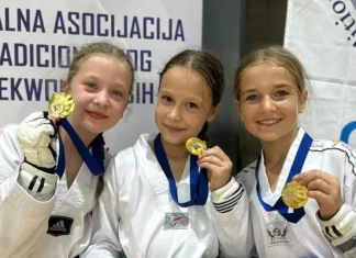 Taekwondo klub Zenica 1999 uspješan na 3. kolu Otvorene lige ATT BiH (FOTO)