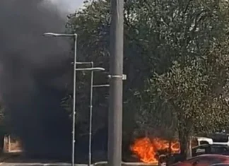 Državljanin BiH gazdi zapalio automobil, sve je snimao mobitelom (VIDEO)