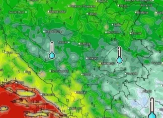 Sutra ujutro lokalno moguć mraz u Bosni, temperature ponegdje i u minusu