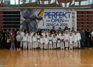 Karate turnir “Perfekt Open Zenica 2026” okupio 784 takmičara iz sedam država (FOTO)