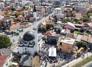 Svečano otvorena džamija u Bijeljini koja je srušena u ratu
