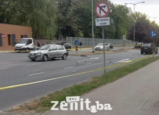 Sudar dva vozila na GGM-u, oba vozača prevezena u Kantonalnu bolnicu Zenica