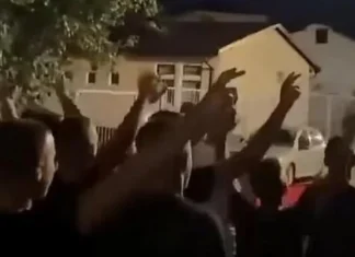 Novo orgijanje i veličanje zločinca Ratka Mladića u Bratuncu (VIDEO)