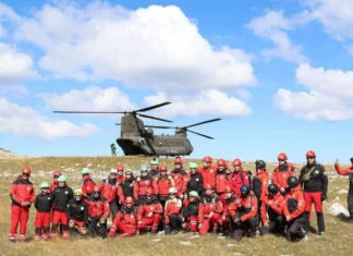 GSS Stanica Zenica učestvovala u edukaciji sa EUFOR-om: Unaprijeđene vještine helikopterskog spašavanja (FOTO)