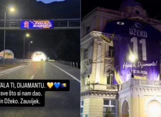 BiH slavi i tuguje: Sve je u znaku posljednje utakmice Edina Džeke