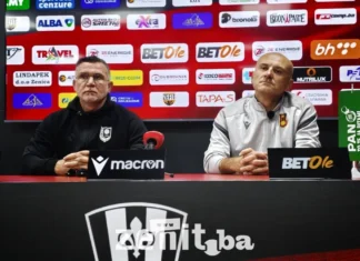 Regoje: „Jedva smo preživjeli prvo poluvrijeme protiv Sarajeva, zadovoljni smo bodom“ (VIDEO)