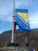 Zastava BiH kod Zenice