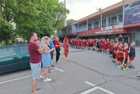 Svečani defile omladinaca NK Čelik