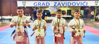 Karate klub "Perfekt" Zenica u Zavidovićima osvojio 67 medalja