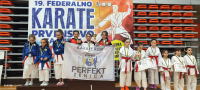 Na karate prvenstvu FBiH dva prva mjesta i dvije zlatne medalje za KK "Perfekt" Zenica