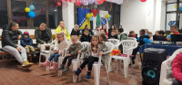 Predstava, crtani film i podjela paketića za mališane Gornje Zenice