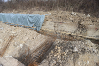 Izgradnja proširenja sjedećih mjesta na škarpi desne obale rijeke Bosne u Zenici